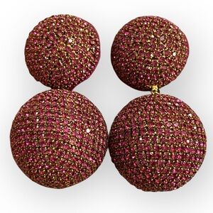 175 Deepa Gurnan Bling It‎ On Earrings